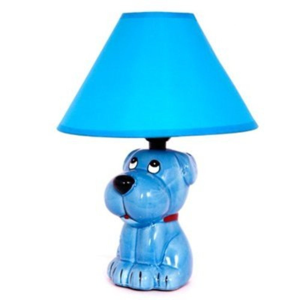 Checkolite Pup Table Lamp, Blue